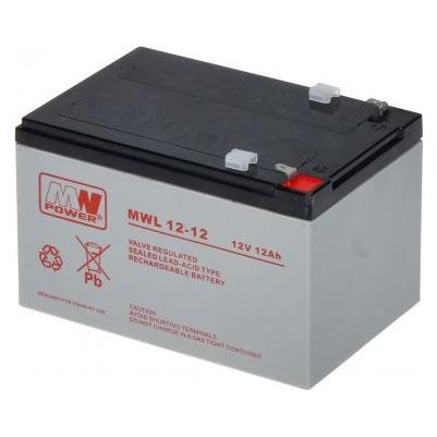 Mw Power AKKU 12 V/12 Ah - MWL (12V/12AH-MWL)