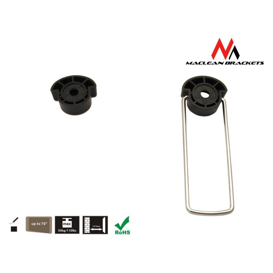 Maclean MC-557 - VESA Monitor/TV-Halter Ultraslim, 32-55", 50 kg (Wand, 50 kg, 37" - 70") (MC-557)