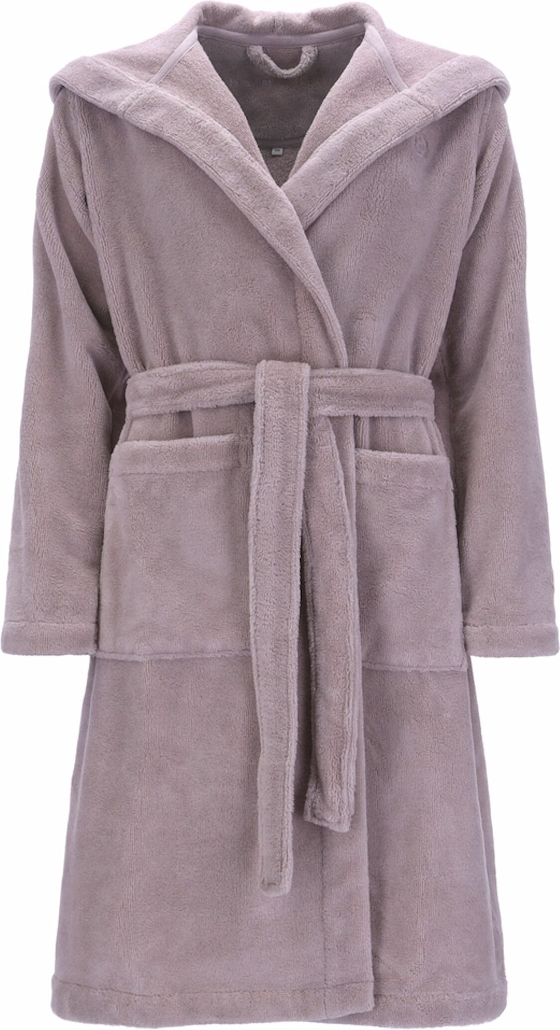Bademantel BUGATTI Gr. XL, lila, XL, Normalgrößen, 50% Baumwolle, 50% Polyester, Hausmäntel, Bademantel, im edlen Design