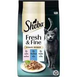 Sheba Fresh & Fine Lachs, Thunfisch & Forelle 6x300 g