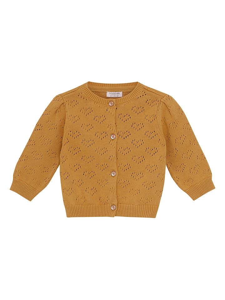 Noppies Cardigan in Hellbraun - 92