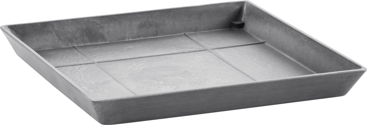 Ecopots Untersetzer grau 28 x 28 cm
