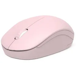 Port Designs SILENT - Wireless Mouse (Kabellos), Maus, Rosa, Pink