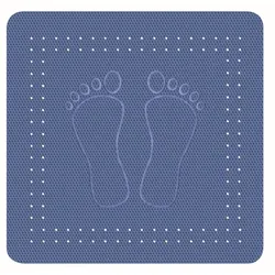 Kleine Wolke Rutschfeste Unterlage Foot Blau Kunststoff 4388720002