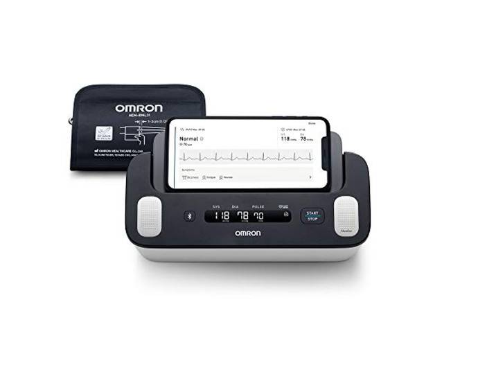 OMRON Complete Oberarm-Blutdruckmessgerät mit EKG-Funktion, 22-42 cm
