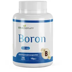 VitaSanum®- Boron 100 mg 100 Kapseln