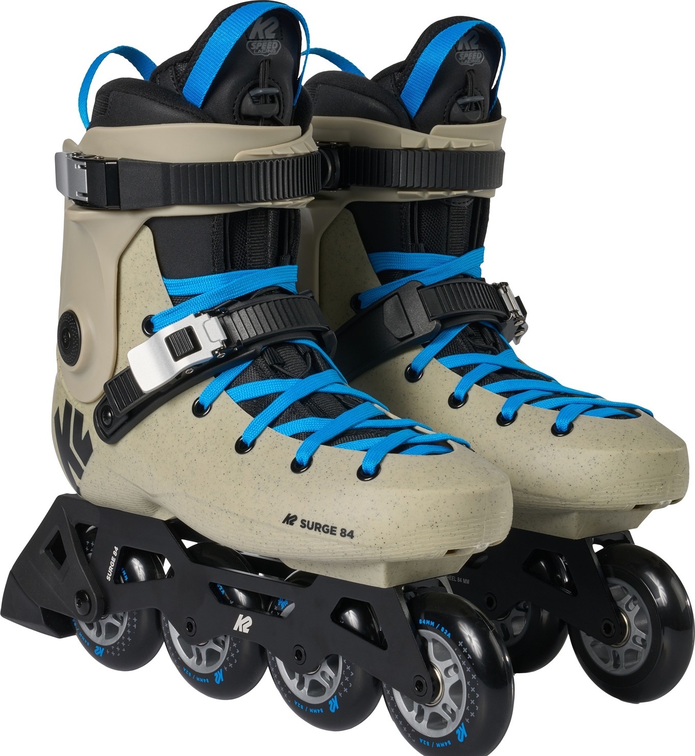 K2 Inline Skates Surge 84 Erwachsene Hardboots Inlineskates 30K0210 : 44.5 EU Grösse - Schuhe: 44.5 EU