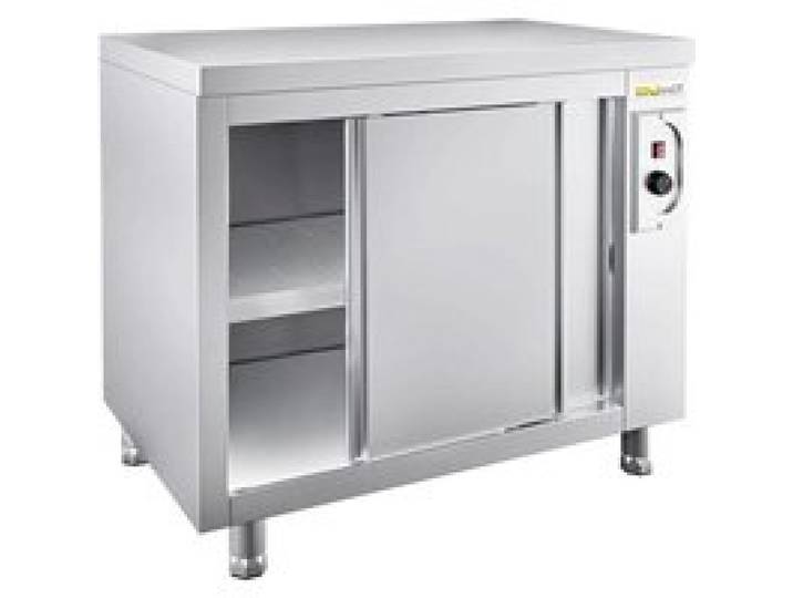 Meuble bas inox chauffant 1200x700 mm PREMIUM - GOLDINOX
