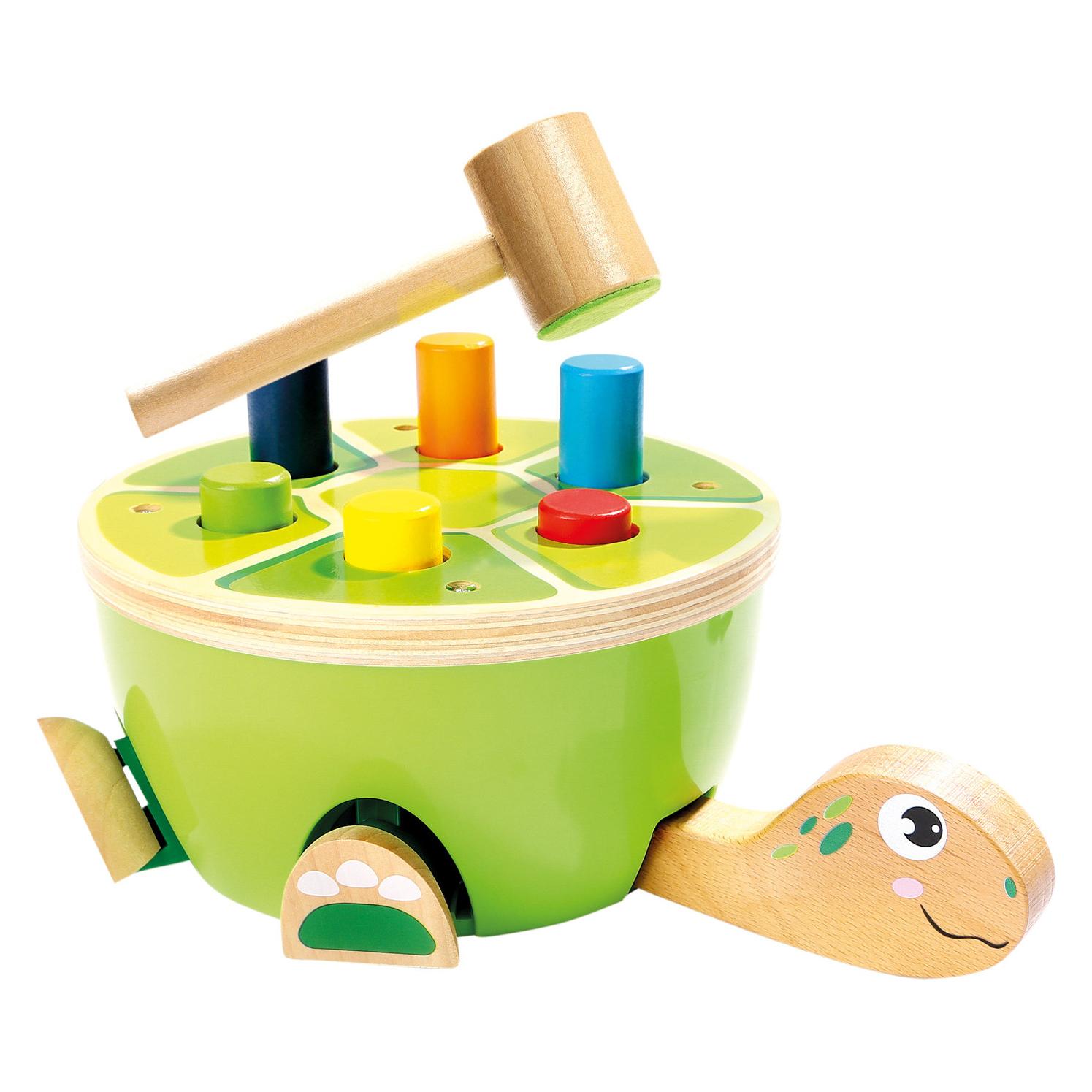Bino Klopfbank Schildkröte (B085MZMTLK)