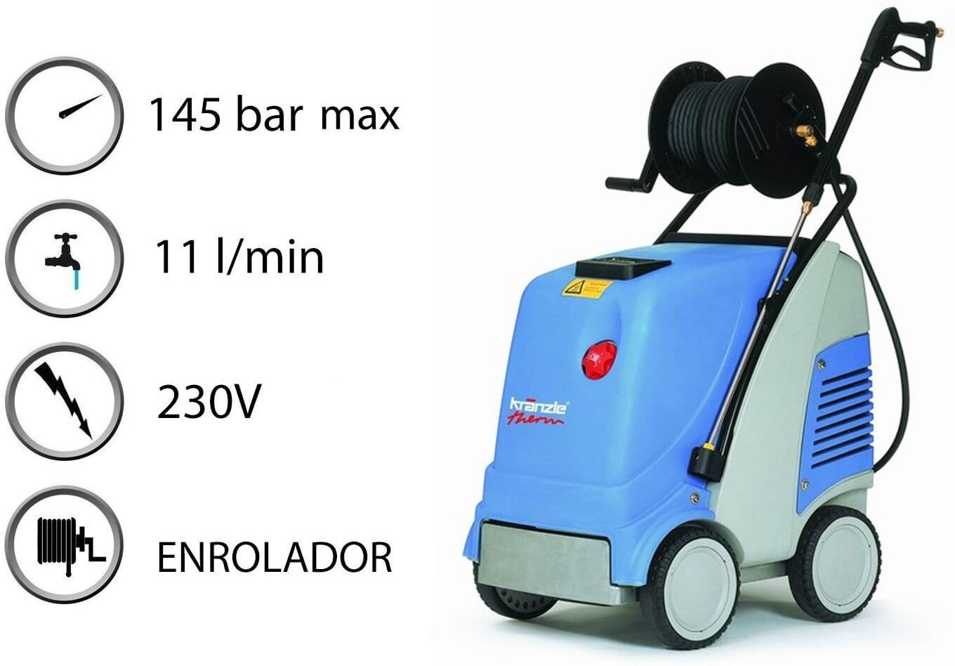 Kranzle Máquina de Lavar Alta Pressão C 11/130