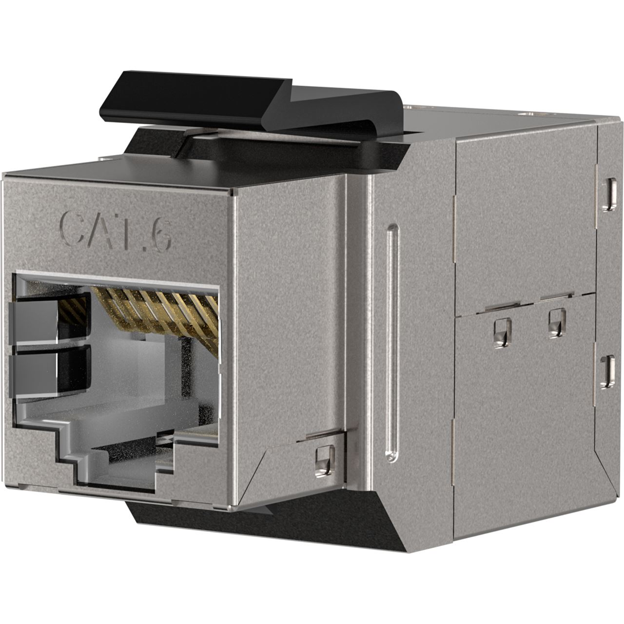 EFB MODULAR-ADAPTER CAT.6 STP SNAP-IN METALL