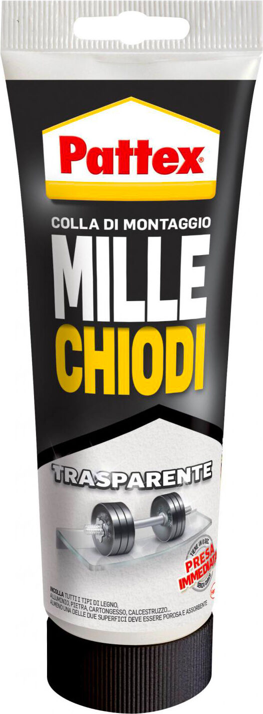 pattex 1948311 Millechiodi Trasparente Tubetto Gr 200 - 1948311