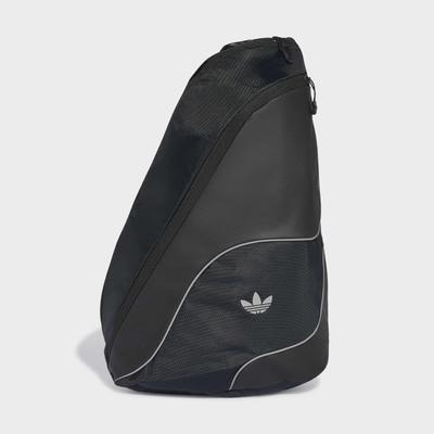 Sporttasche ADIDAS ORIGINALS "SLING BAG", schwarz, Obermaterial: 100% Polyester, Taschen Sporttasche, für Erwachsene, aus Polyester, sportlicher Stil
