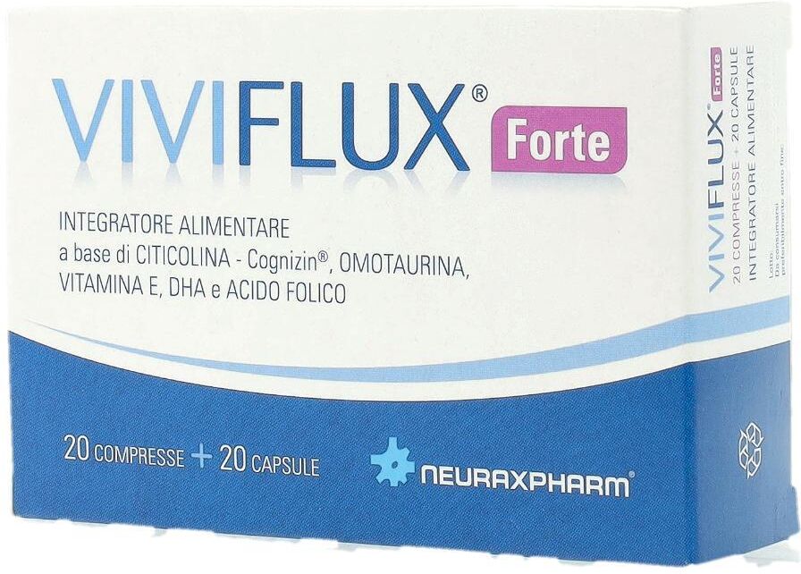 NEURAXPHARM ITALY SpA VIVIFLUX FORTE 20CPS+20CPR