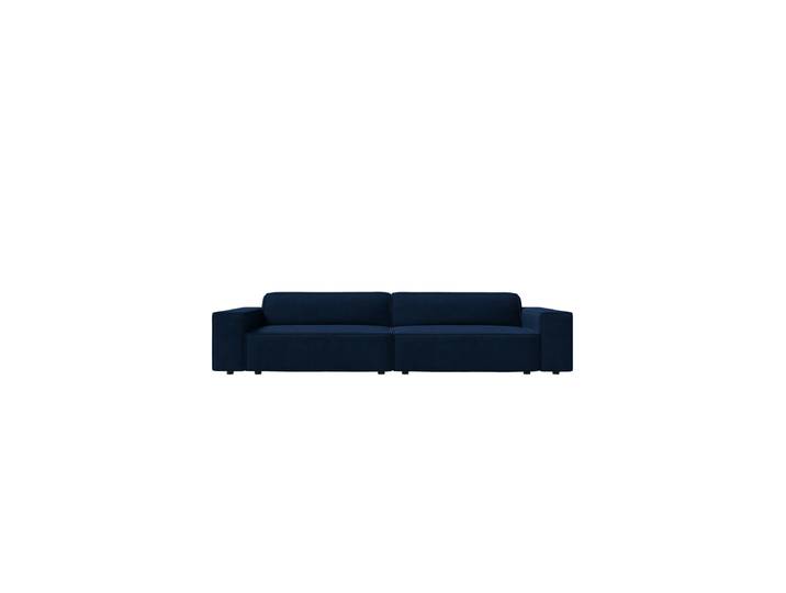 4-Sitzer Design Sofa „Jodie“ Samtbezug Königsblau Chosen by Bloomingloft