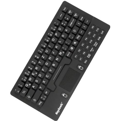KeySonic KSK-3230IN USB Englisch schwarz (kabelgebunden)