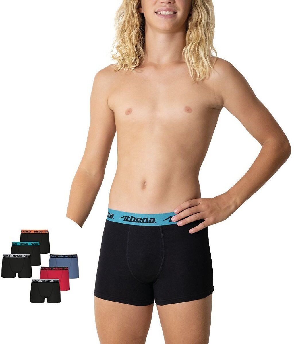 ATHENA Lot de 6 boxers trio choc, ECO PACK