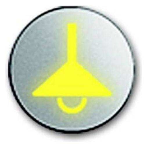 Busch-Jaeger BJ - Zubehör - Beschriftungssymbol priOn Beleuchtung gelb (2CKA006310A0050)