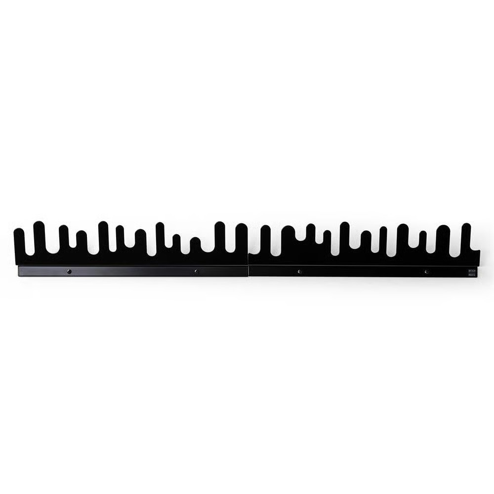 Design House Stockholm Wave wandhaak zwart