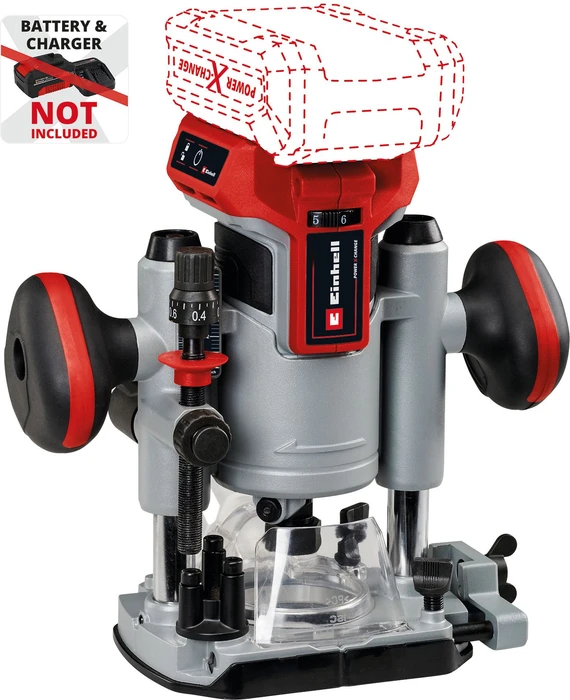 EINHELL Professional Akku-Oberfräse TP-RO 18 Li BL-Solo, 4350411 (ohne Akku)