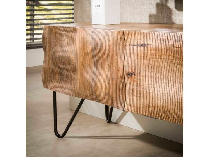 TV-Möbel Mangora , Mangoholz , Sand