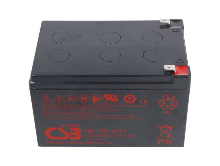 CSB HR1251W - Accu - 12V 4.25A Faston F2 51W