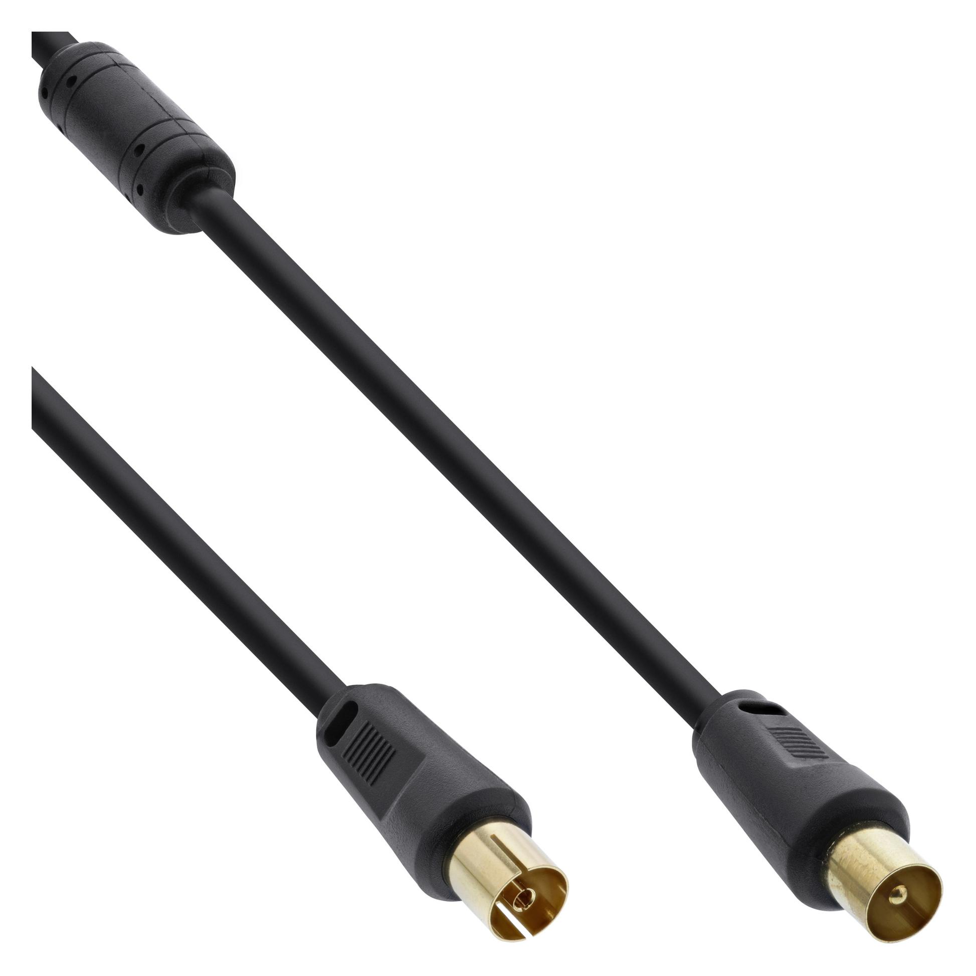 InLine Antennenkabel Premium (85 dB, Antennenkabel) (69401P)