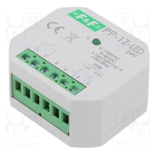 F&R Elektromagnetisches Relais 1Z 16A P (PP-1ZI 24V)