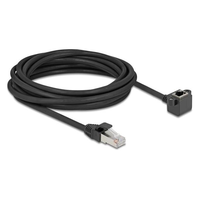 Delock Netzwerk Verlängerungskabel RJ45 Stecker zu RJ45 Buch (F/UTP, CAT6, 5 m) (81159)