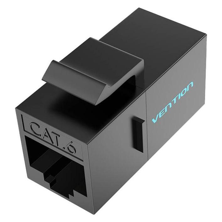 Vention Keystone Jack Cat.6 UTP IPGB0, black (Keystone Modul) (IPGB0)
