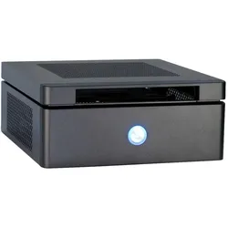 Intertech ITX-603 (Mini-ITX), PC Gehäuse, Schwarz