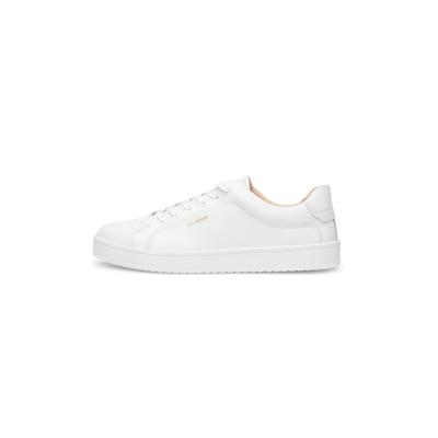 Sneaker N91 "Original Draft BA Damen- und Herrensneaker", Herren, Gr. 44, weiß, Leder, Schuhe Sneaker, Turnschuh Leder handgefertigt, sportlicher Freizeitschuh Herren