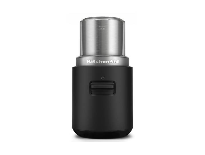 Kaffeemühle KITCHENAID Go Cordless 5KBGR100BM , schwarz, Kaffeemühlen, Kaffeemühle