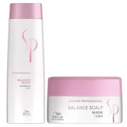 450ml Wella SP Balance Scalp Set (Shampoo 250ml + Mask 200ml)