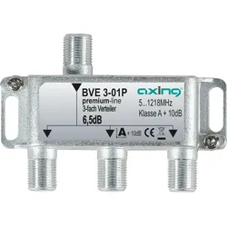 BVE 3-01P - Verteiler, 5-1218 MHz, 3-fach, 5,2 - 6,3 dB
