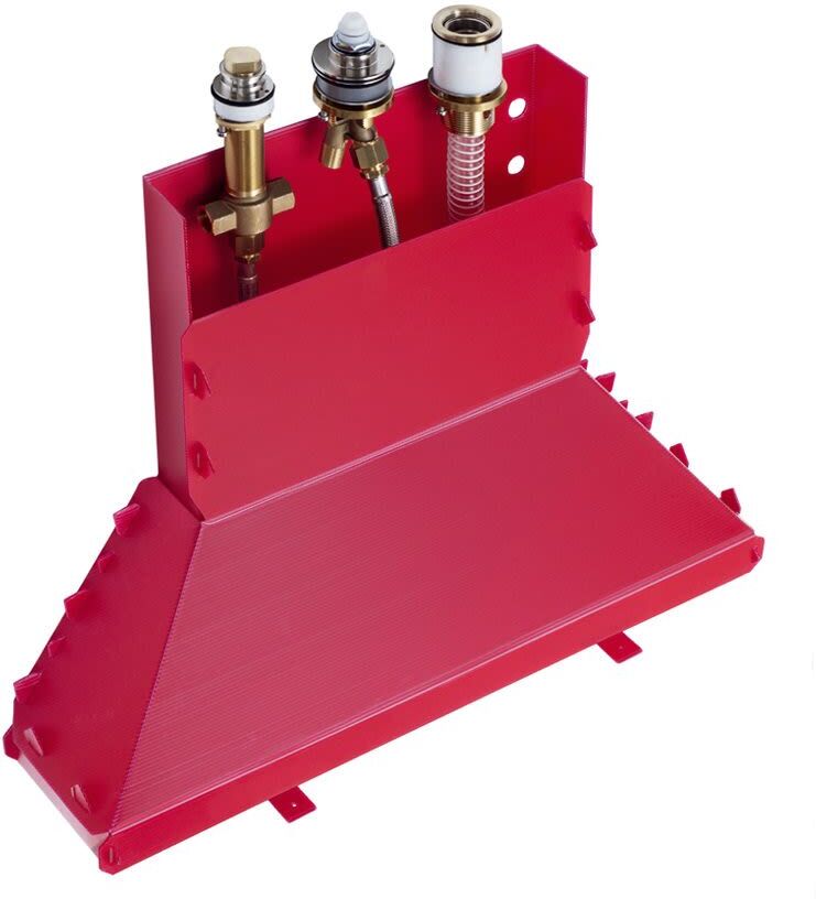AXOR basic body for 3-hole single lever bath rim mixer 15485180