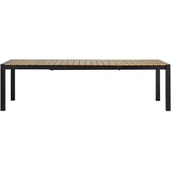 Ebuy24, Gartentisch + Balkontisch, Gartentisch Joan (275 x 100 x 76 cm)