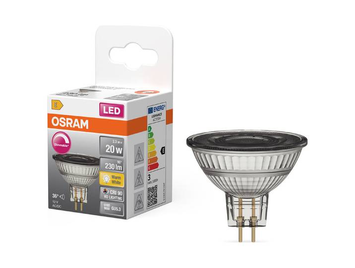 LED Reflektor Mr16 dim 2,2W 927 Gu5.3 ww