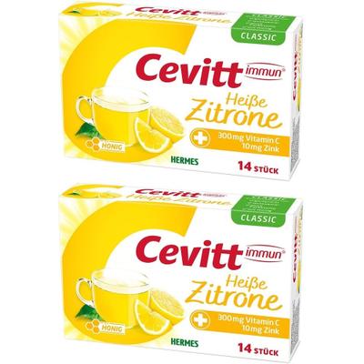 Cevitt immun heiße Zitrone classic Granulat 2x 2x14 St