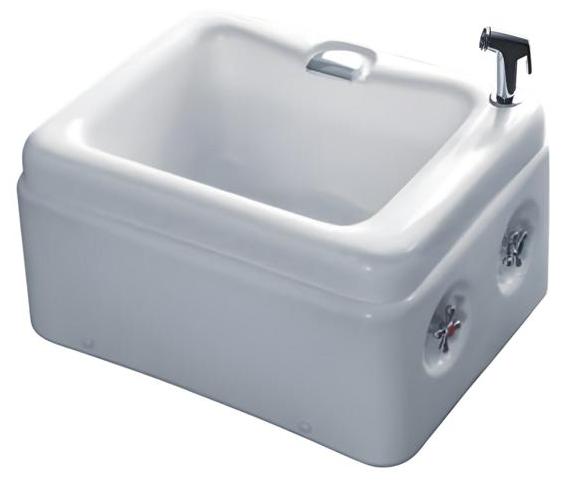 Wellness-Fußbad Fußbadewanne Fußpflegewanne Pedikürebecken Fußwanne 61x48 cm