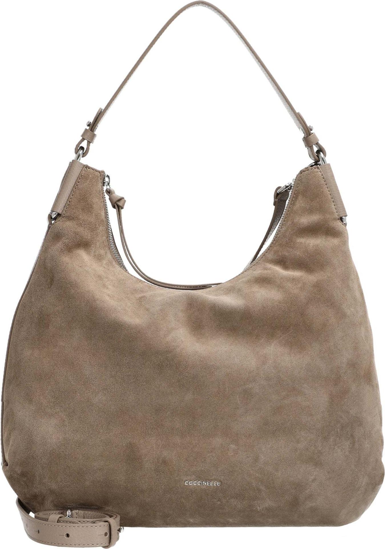 Rebekka Suede - Schultertasche 38 cm (warm taupe/warm taupe)