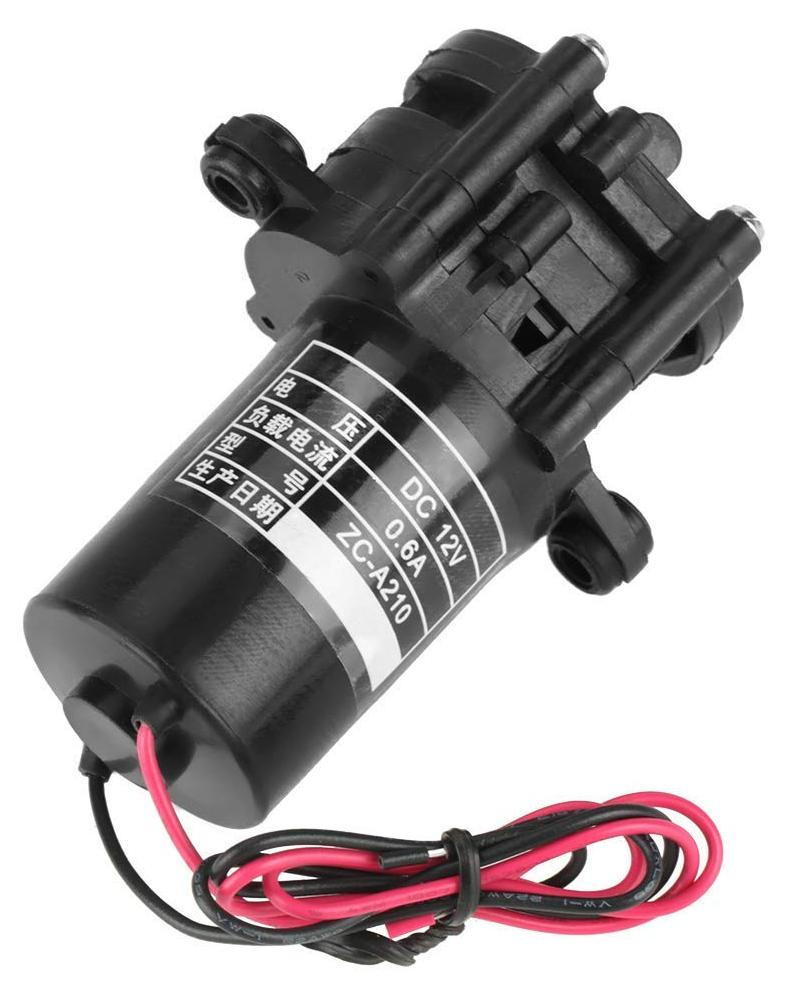 Lustrens Zelfaanzuigende 12V Waterpomp – Mini Plastic Tandwielpomp voor Wateroverdracht