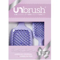UNbrush Pastel Duo Set Lilac Light Purple (2-tlg)