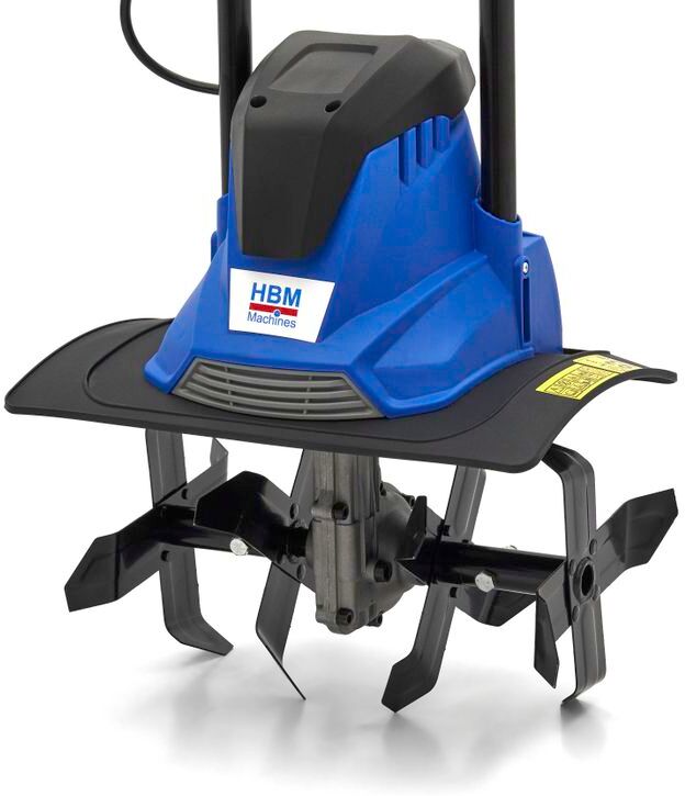 HBM Elektrische Tuinfrees 1050 Watt inclusief 16 Messen