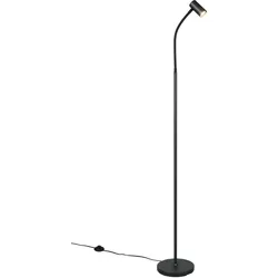 Stehleuchte TARYN schwarz (DH 20x133,50 cm) - schwarz - DH 20x133,50 cm