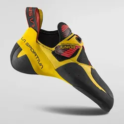 LaSportiva Solution Comp JR - Kinder Kletterschuh - Yellow/Black - 35