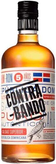 Oliver & Oliver Internacional Ron Contrabando Añejo 5 años - Ron Premium de República Dominicana - 70 cl