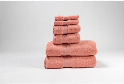 Signature 6-Piece 100 Cotton Bath Towel Set