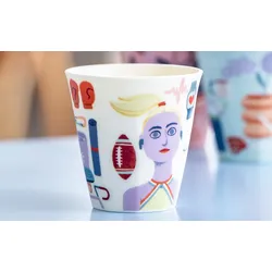 Koziol Nora Cup M Sisters Move Becher 300 ml cream