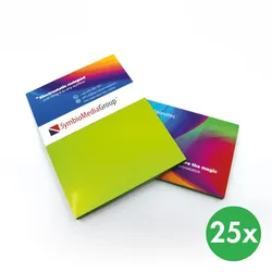 Elektrostatische selbstklebende Haftnotizen Symbionotes 70 x 100 mm, grün